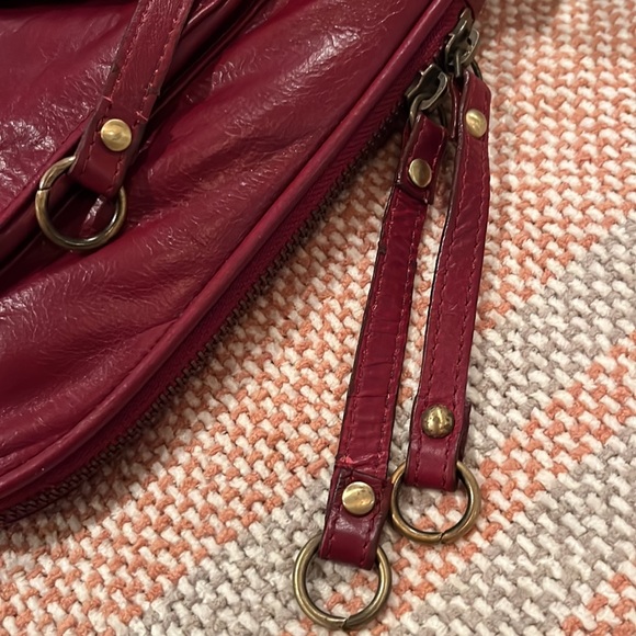 Latico red leather bag - Picture 2 of 9